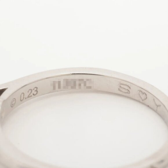 Cartier Solitaire 1895 Diamond Ring Platinum - Picture 4 of 7